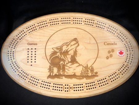 Crib Board - Howling Wolf & Moon Discount