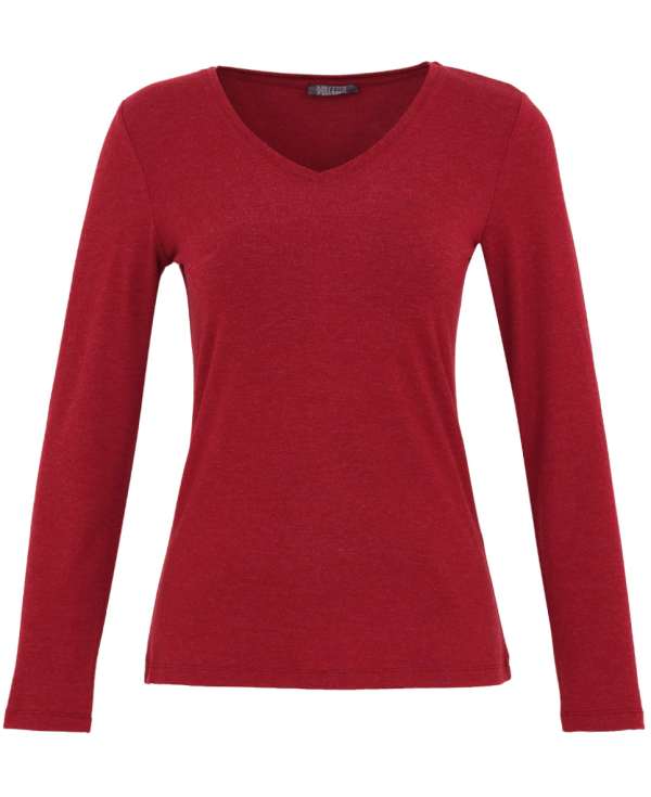 Super Soft Long Sleeve V-Neck - 2 Colours Hot on Sale