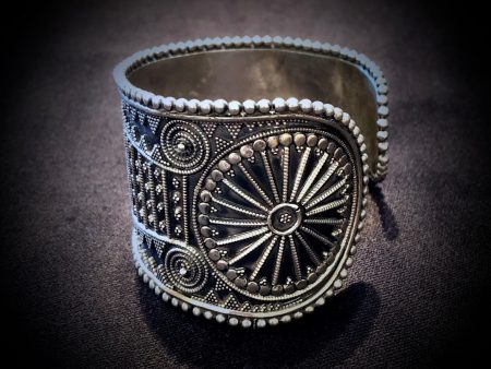 Contemporary Ethnic Cuff Hot on Sale