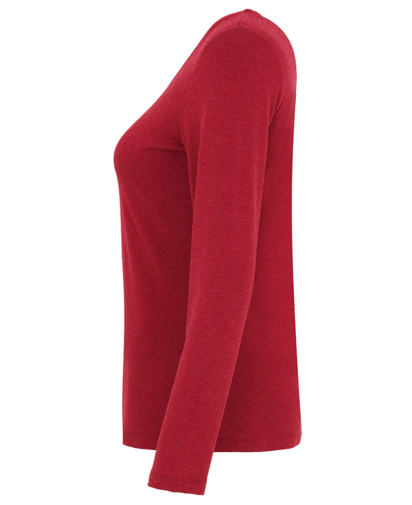 Super Soft Long Sleeve V-Neck - 2 Colours Hot on Sale