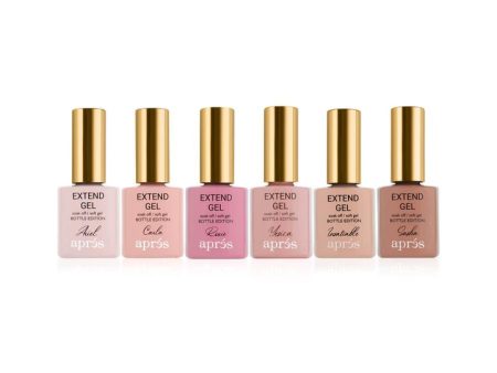 Apres Color Extend Gel Bottle Edition Set 15ml Hot on Sale