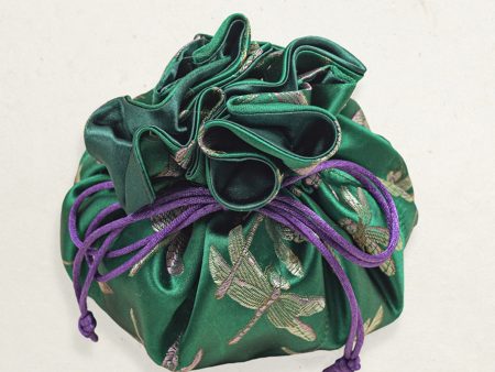 Dragonfly Jewelry Storage Pouch Online now