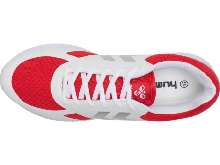 Handewitt Men White & Red Training Shoes on Sale