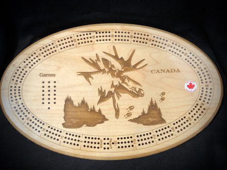 Crib Board - Moose Head Hot on Sale