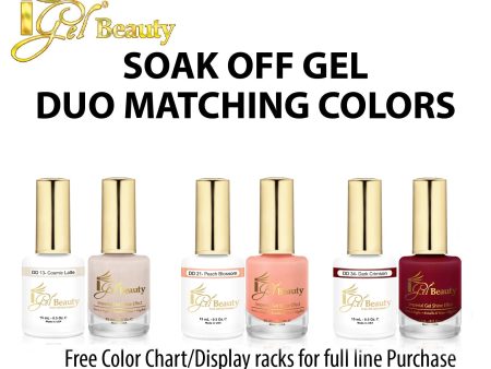 iGel Soak Off Gel - Duo Matching Colors Online