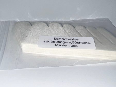 MAXIE   Self Adhesive Silk, 350 Fingers ,50 Sheets , Hot on Sale