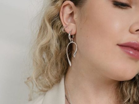 Aki Earrings - Gold & Silver Online now