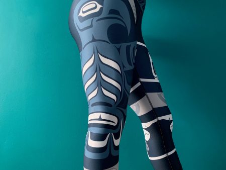 Haida Eagle Intuition - Capri Legging For Sale