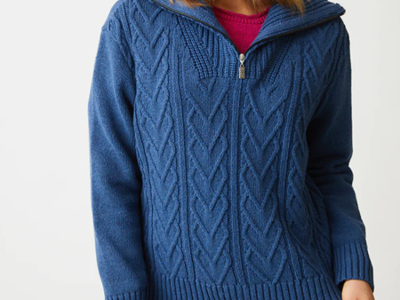 Jenn 1 4 Zip Sweater Supply