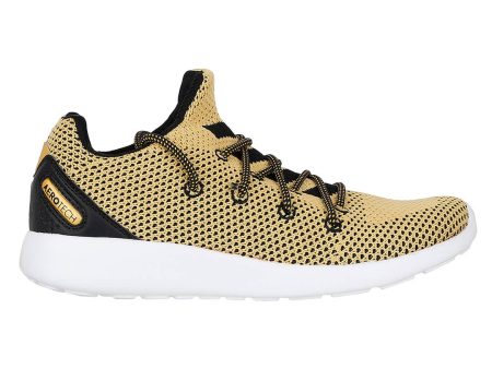 Knit Style Men Yellow Training Shoes Online Hot Sale