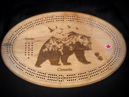 Crib Board - Wilderness Bear Hot on Sale