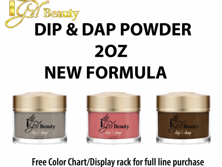 iGel Dip&Dap Powder 2oz - New Formula Online Hot Sale