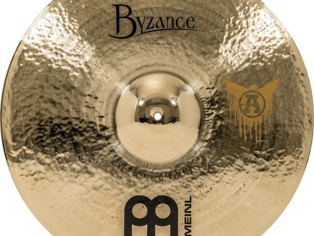 Meinl Byzance Brilliant 24  Pure Metal Ride Cymbal B24PMR-B on Sale