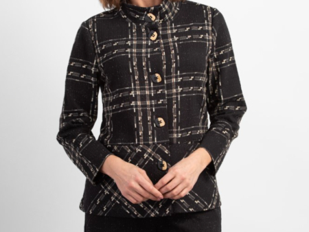 Swing Jacket - Plaid (Only L + XXL Left) For Sale