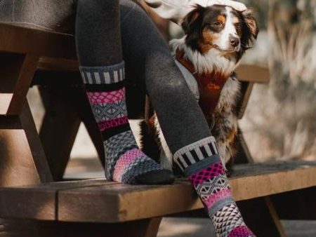 Crew Socks (Wool) - Aspen Dogwood on Sale