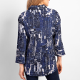 Shaped Shirt - Blue Print (Only XS + XXL Left) Online Hot Sale