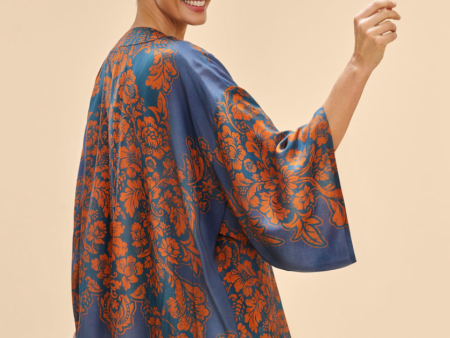 Denim Tapestry - Kimono Jacket Online Hot Sale