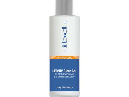 IBD New LED UV Gel - Clear 8oz on Sale