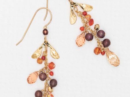 Cascading Calla Earrings Online Hot Sale