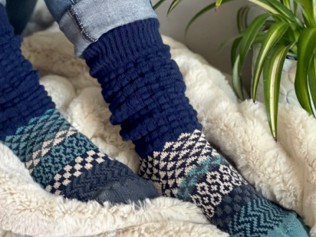 Fusion Slouch Socks - Cerulean Supply