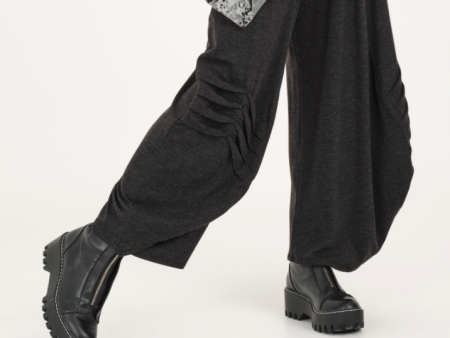 Detailed Wide Lantern Pant (Only XXL Left) Online