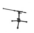 K&M 25950 Microphone Stand Extra Low, Black Online Sale