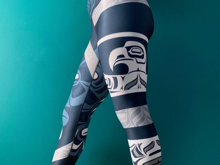 Haida Eagle Intuition - Full Length Legging Online now