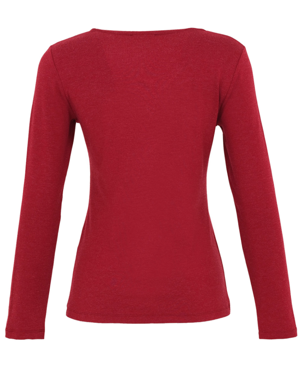 Super Soft Long Sleeve V-Neck - 2 Colours Hot on Sale