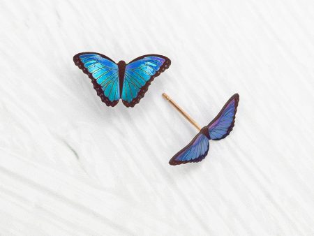 Petite Bella Butterfly Post Earrings Fashion