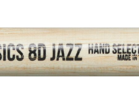 VATER Hickory - Classics 8D Jazz - Wood Tip Discount