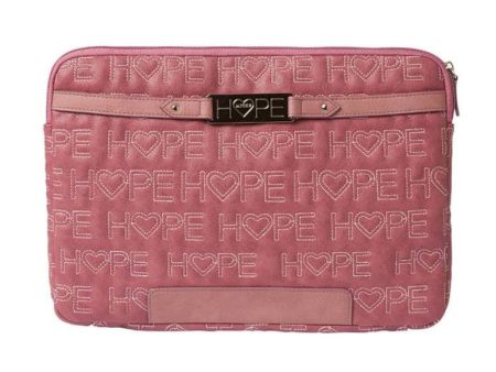 Pink Quilt Hope Laptop Sleeve Supply