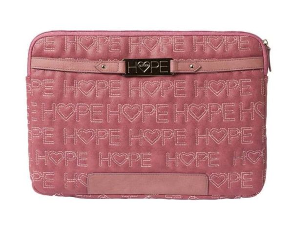 Pink Quilt Hope Laptop Sleeve Supply