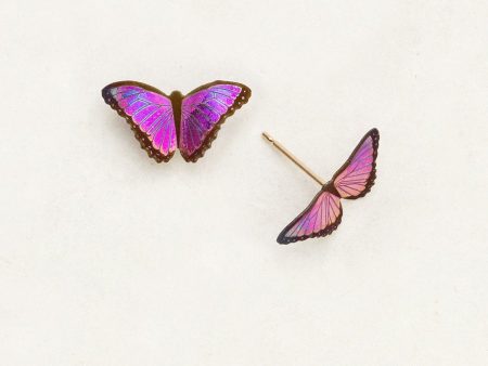 Petite Bella Butterfly Post Earrings on Sale