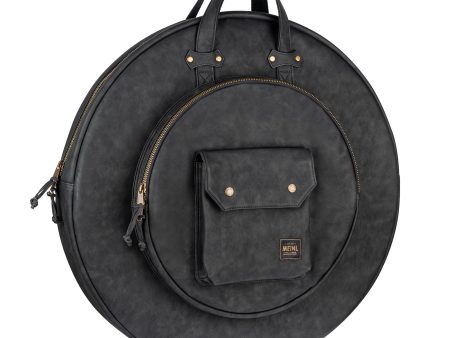 Meinl Vintage Hyde Cymbal Bag - Black MVHC22BK Online now