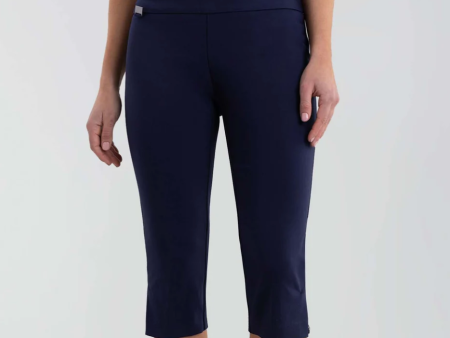 19  Slim Leg Capri - Navy (Only Size 4, 6 + 12 Left) Online now