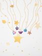 Rainbow Heart Necklace for Kids Hot on Sale