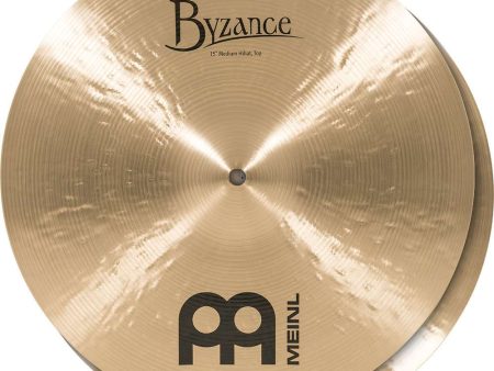 Meinl Byzance Traditional 15” Medium Hi-Hat Cymbals B15MH Supply