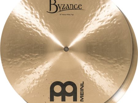 Meinl Byzance Traditional 14  Heavy Hi-Hat Cymbals B14HH Online Sale