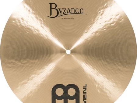 Meinl Byzance Traditional 16” Medium Crash Cymbal B16MC Hot on Sale