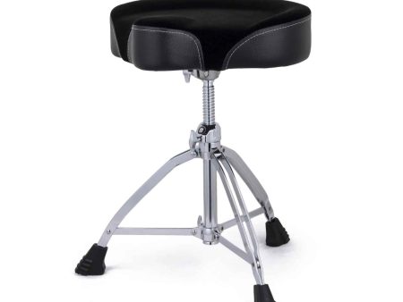 MAPEX T865 SADDLE TOP DOUBLE BRACED DRUM THRONE WITH BLACK CLOTH TOP Online Hot Sale