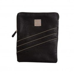 Black Zipper Tablet Sleeve Online now