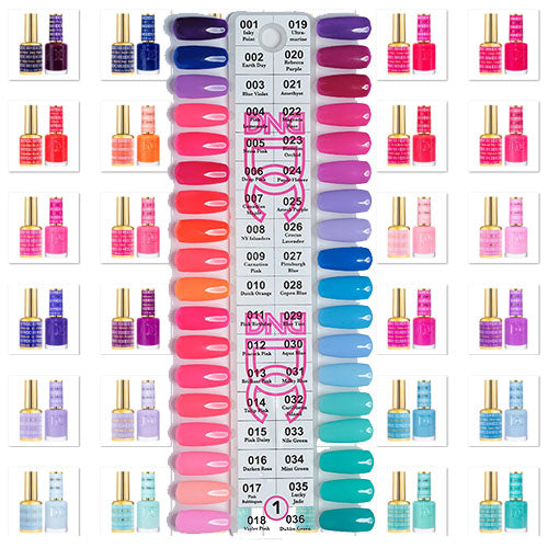 DND DC Gel Polish Swatch Collection #1-36 EACH  1 COUNT Discount