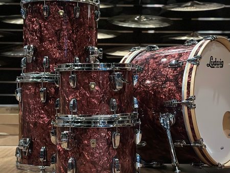 Ludwig Classic Maple 22  Burgundy Pearl Kit (Ex Display) Online