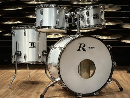 Rogers Big R 1970 s Silver Mist Vintage Drum Kit #1060 Discount