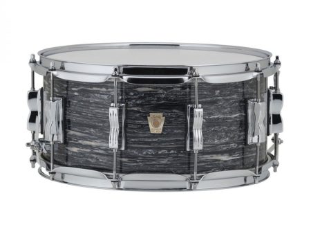 Ludwig Classic Maple 14 x 6.5  Snare, Vintage Black Oyster on Sale