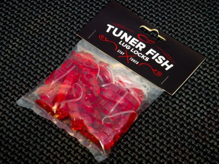 Tuner Fish Lug Locks Red 24 Pack Discount