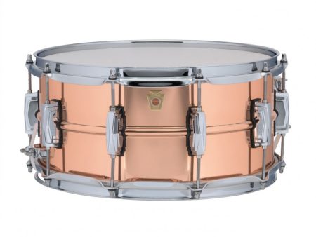 Ludwig 14 x 6.5  Smooth Copperphonic Snare LC662 Online Sale