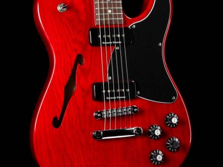 Fender Artist Jim Adkins JA-90 Telecaster Thinline Crimson Transparent Red Cheap