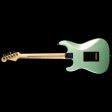 Used Charvel Custom Shop Nitro San Dimas Electric Guitar Seafoam Sparkle with Platinum Overspray For Sale