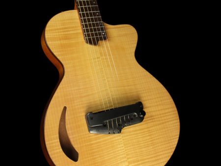 Willcox Atlantis Thinline Acoustic Guitar Natural Cheap